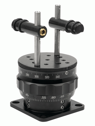 Lab Jack with Rotary Platform