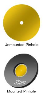 High Power Precision Pinholes
